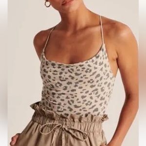 Abercrombie Cheetah Bodysuit